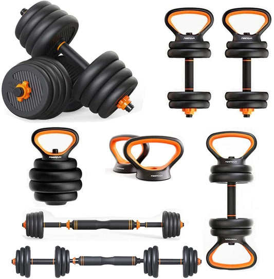6-in-1 Adjustable Dumbbells