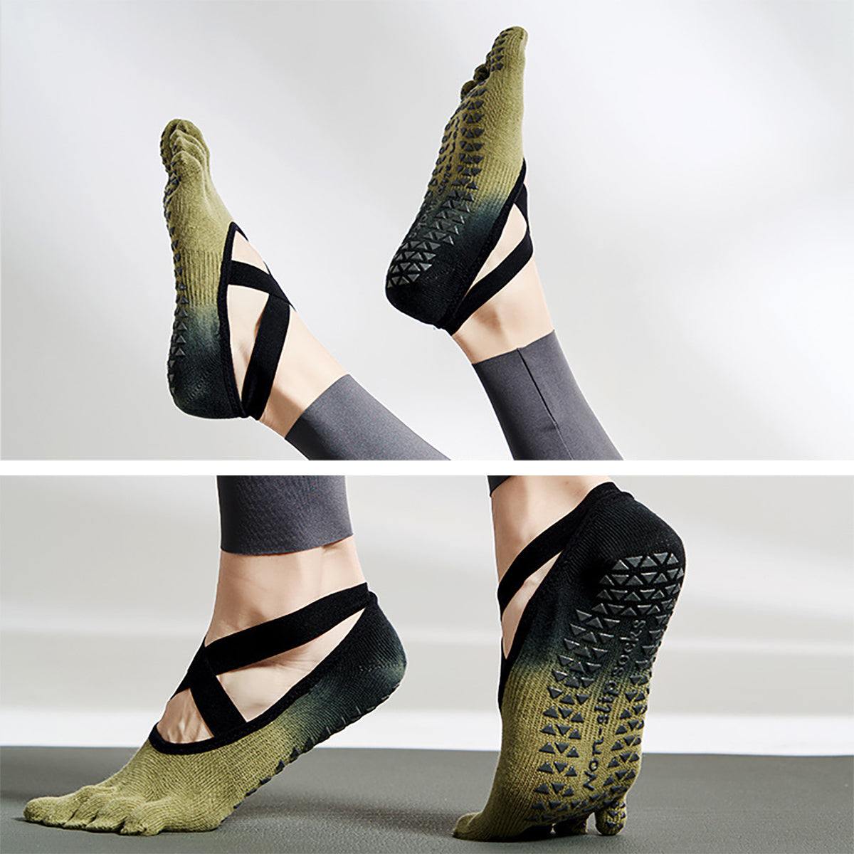 pilates grip socks