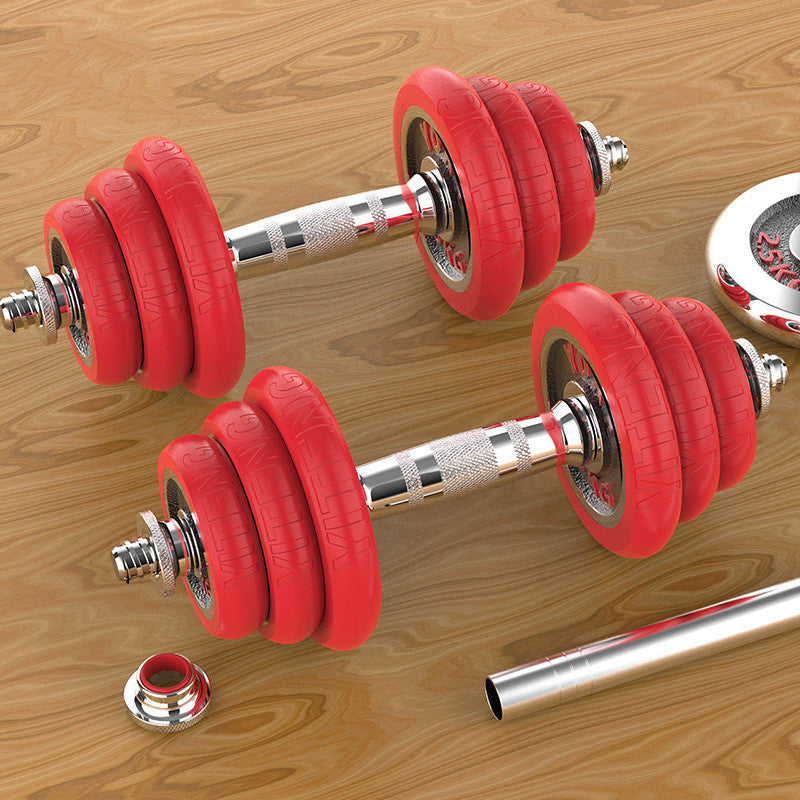 Iron Solid Electroplating Dumbbells
