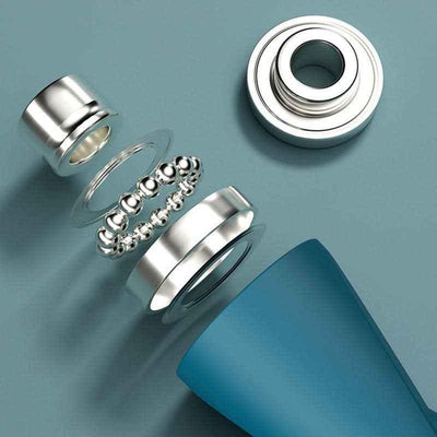 {{ Exerciseur à mâchoire}} - {{ Zénithfitz }} - {{ Équipement de musculation facial }}- {{ Aliexpress }} - {{ Blue,violet,noir }}